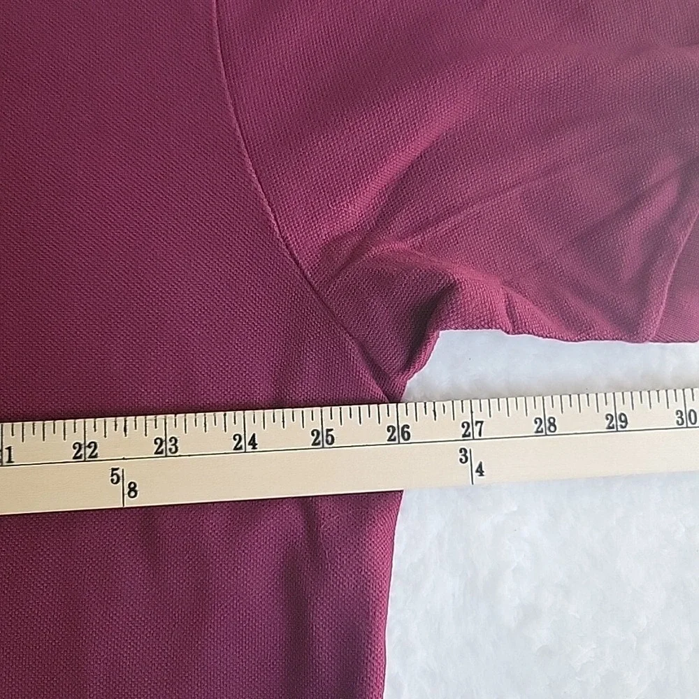 Vintage Polo Ralph Lauren Men's XXL Big Pony Short‎ Sleeve Burgundy Polo Shirt